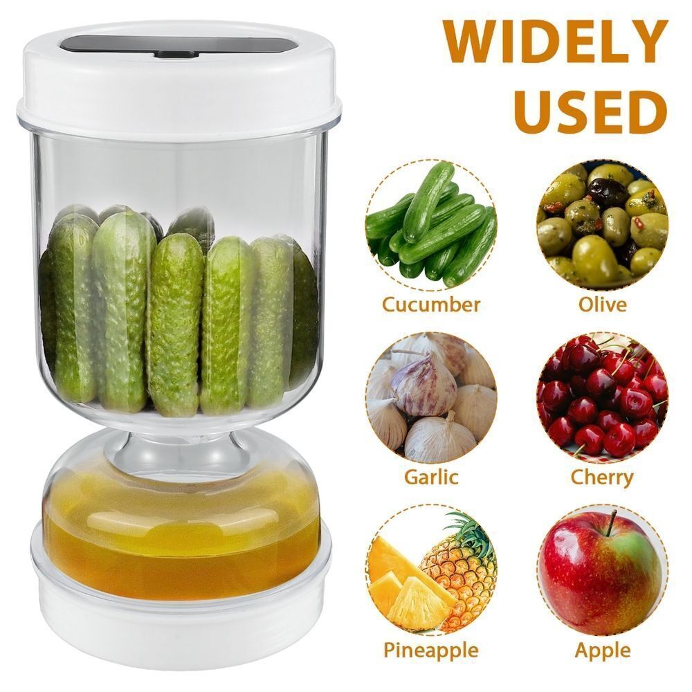 Pickle Container with Strainer